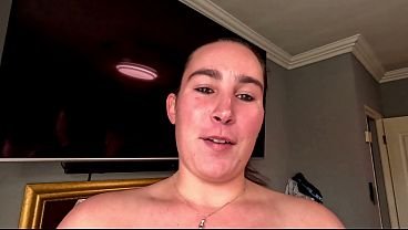 Unfaithful hotwife sending cuckold husband selfie of blowjob and cum facial